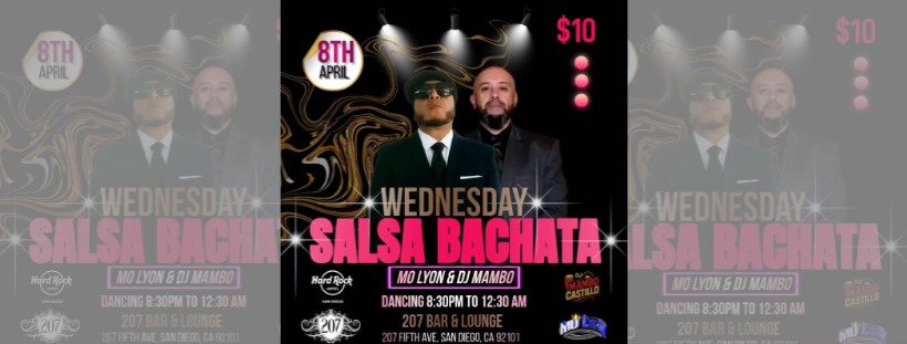 50 50 SALSA & BACHATA WEDNESDAY β’ APRIL 8TH