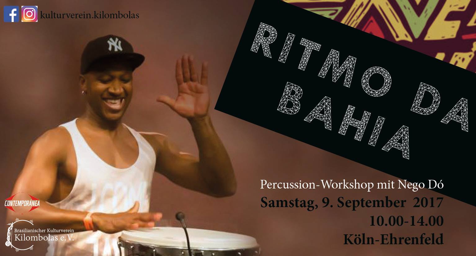 RITMO DA BAHIA Percussion Workshop