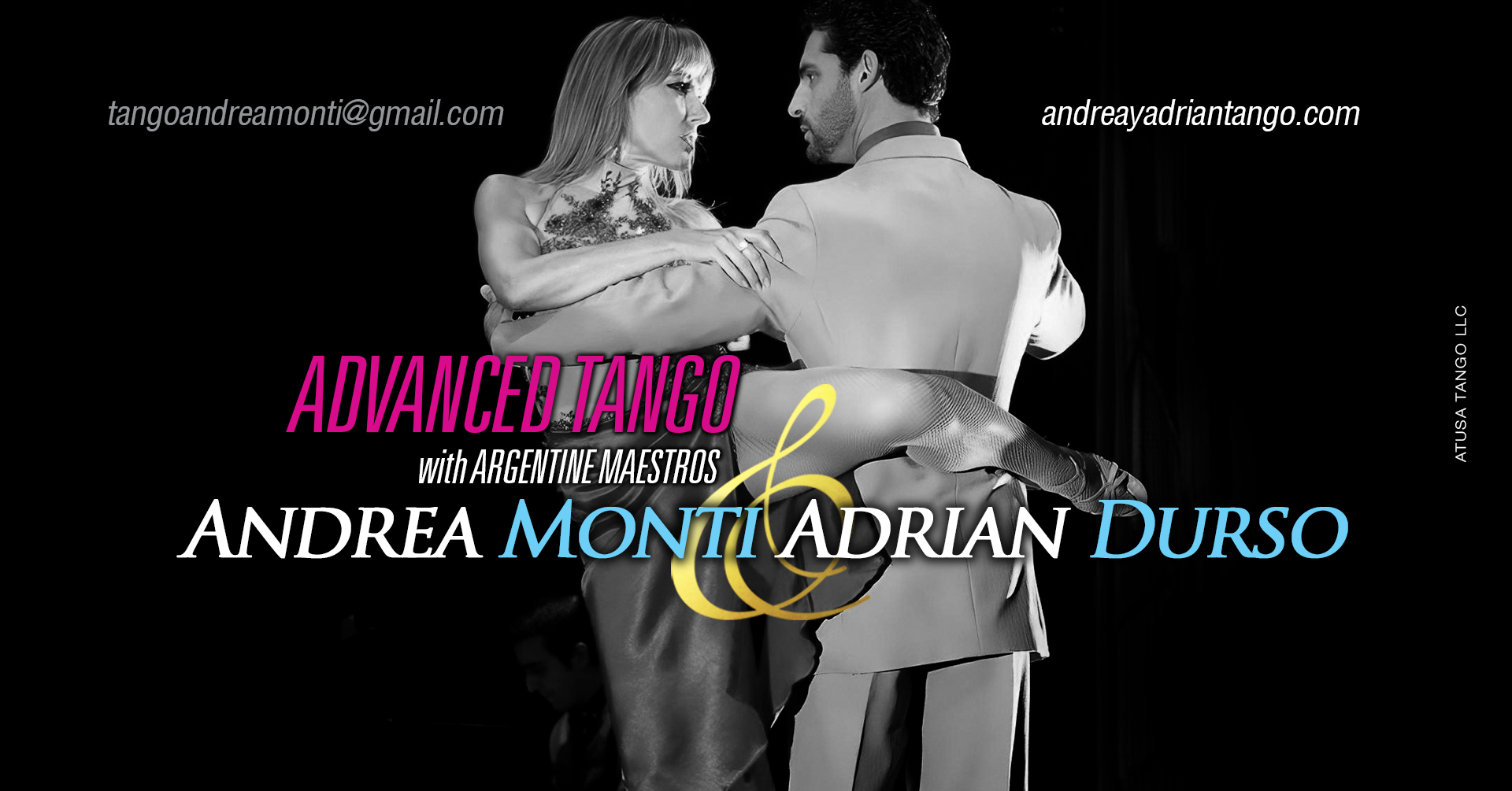 ADVANCED TANGO SERIES by Argentine Maestros Andrea Monti & Adrián Durso in Los Altos, CA