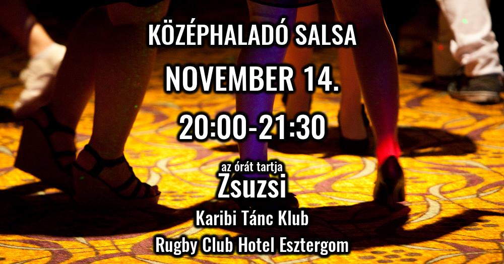 Középhaladó Salsa Óra