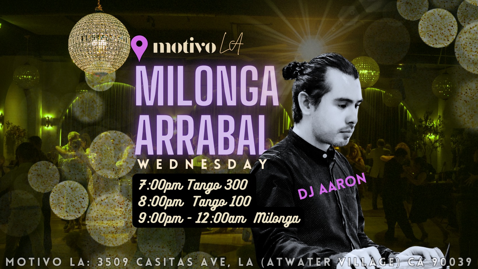 Milonga Arrabal w DJ Aaron