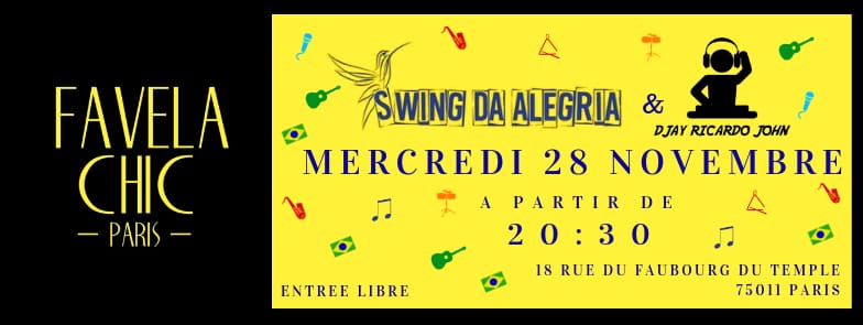 Swing Da Alegria À La Favela Chic De Paris