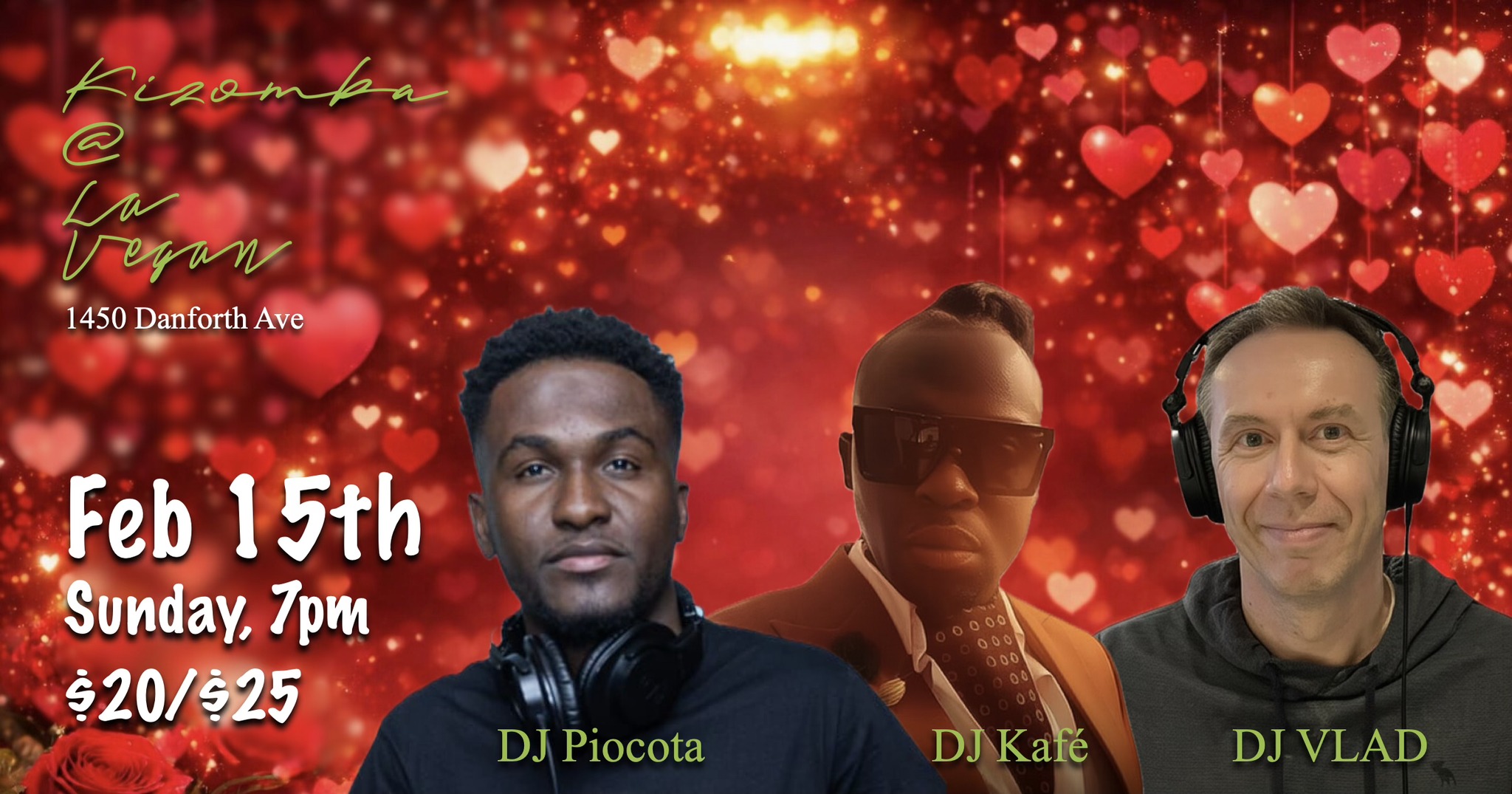 Kizomba @ La Vegan - Valentine's Edition π