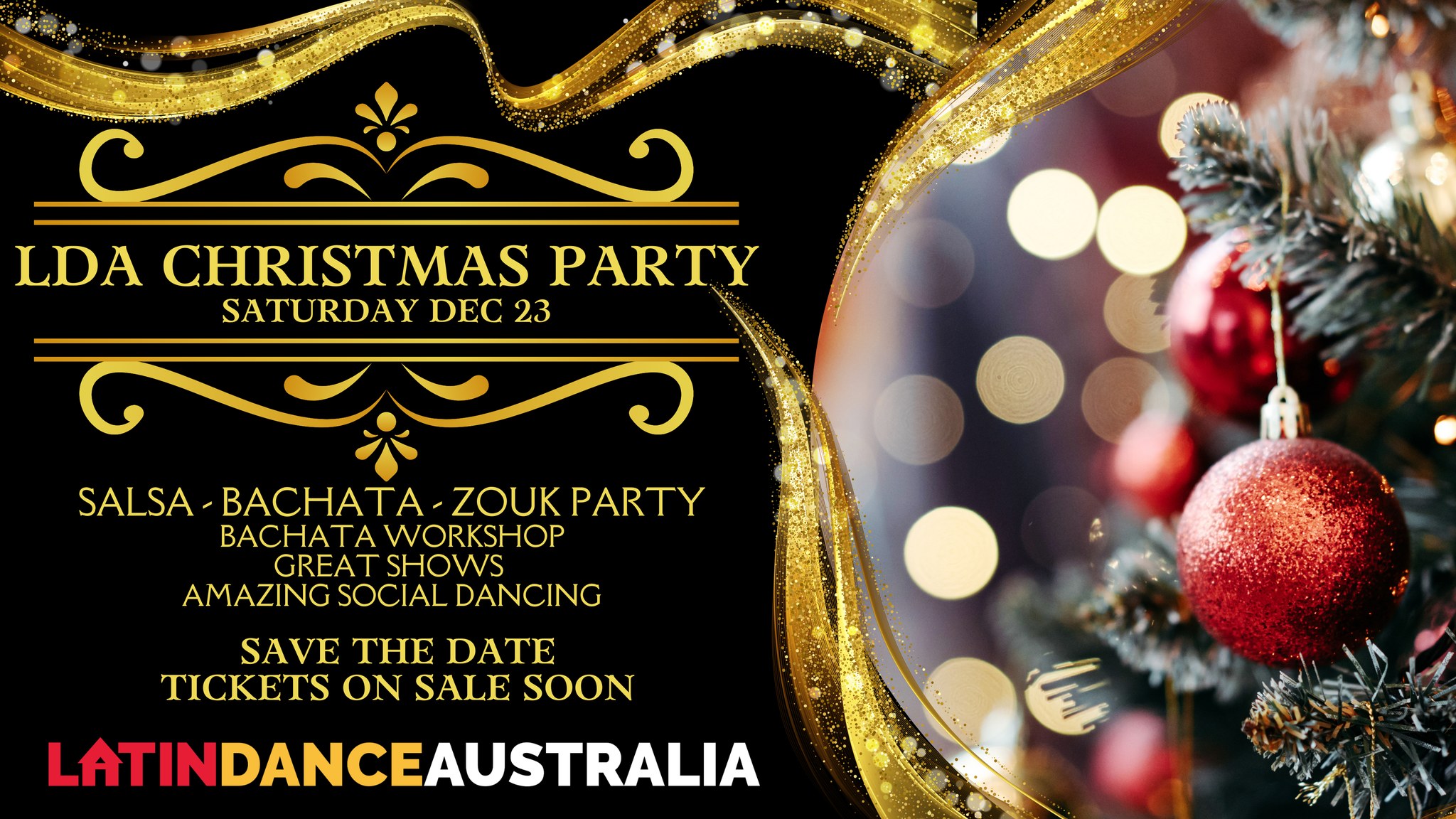 LATIN DANCE AUSTRALIA XMAS PARTY! Everyone Welcome
