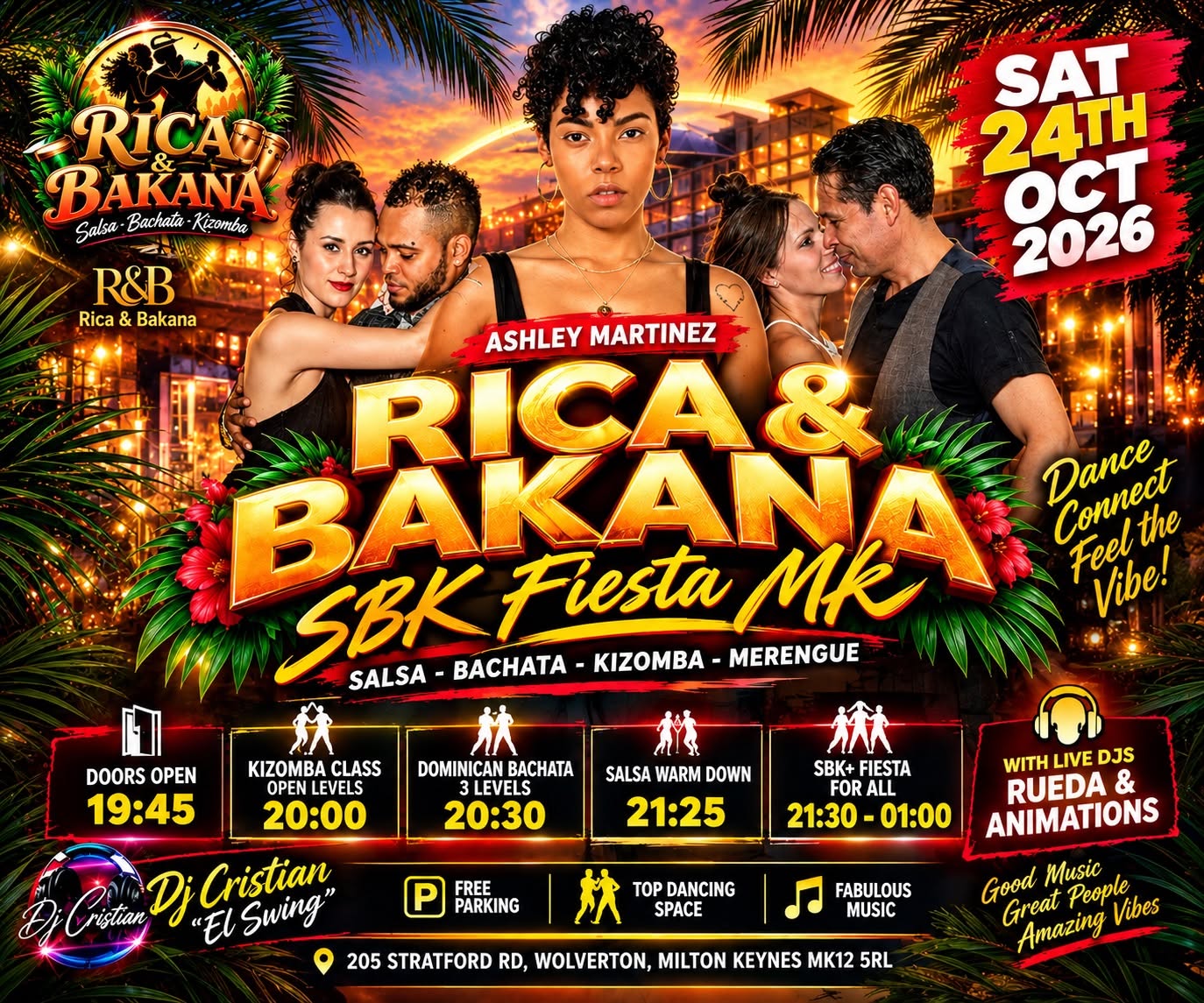 RIKA & BAKANA “SBK Fiesta MK” ft Ashley Martinez *SAT 24Th October 2026*
