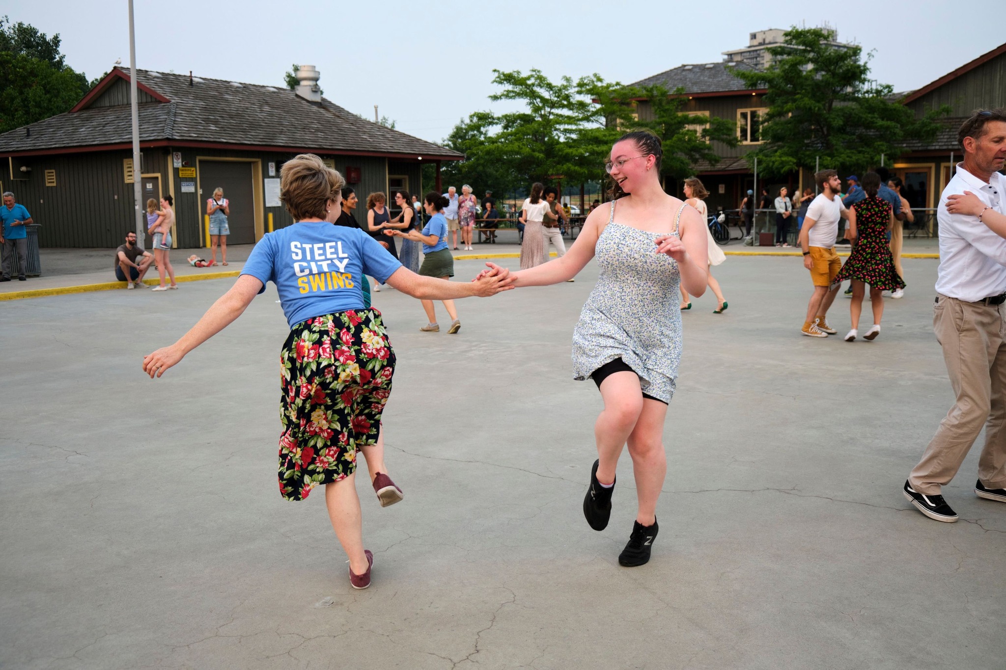 Swing Dancing at Pier 8