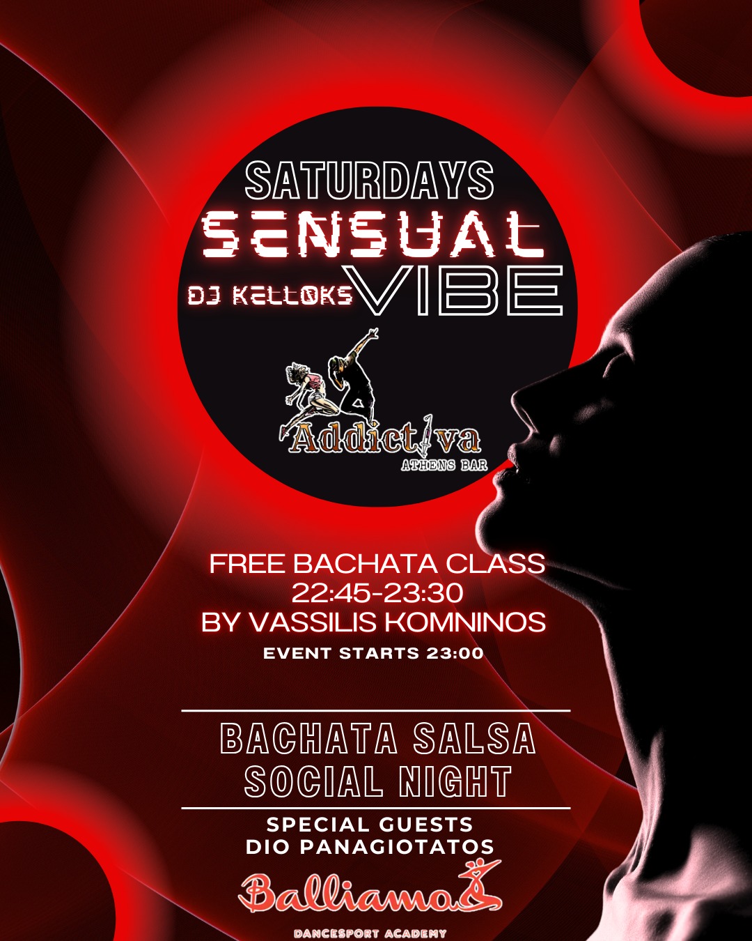 Sensual Vibe Saturdays Bachata Salsa Party