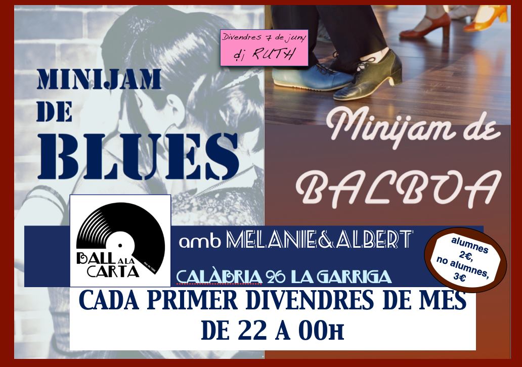 Minijam de Blues i Balboa a Ball a la carta de la Garriga