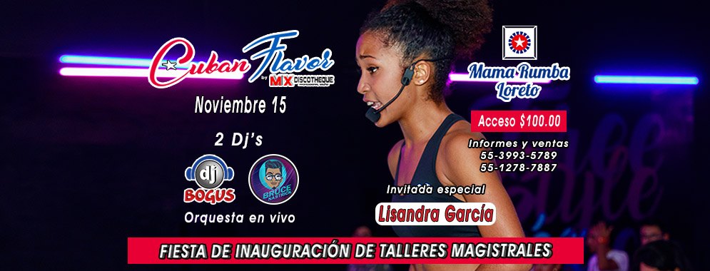 Fiesta de inauguración de talleres con Lisandra Garcia