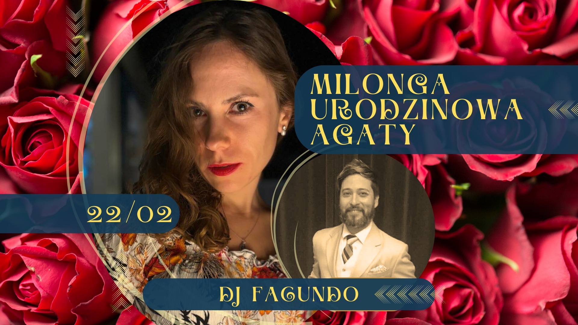 Milonga na Wybrzeżu 🌹 urodzinowa AGATY 🌹 DJ Facundo