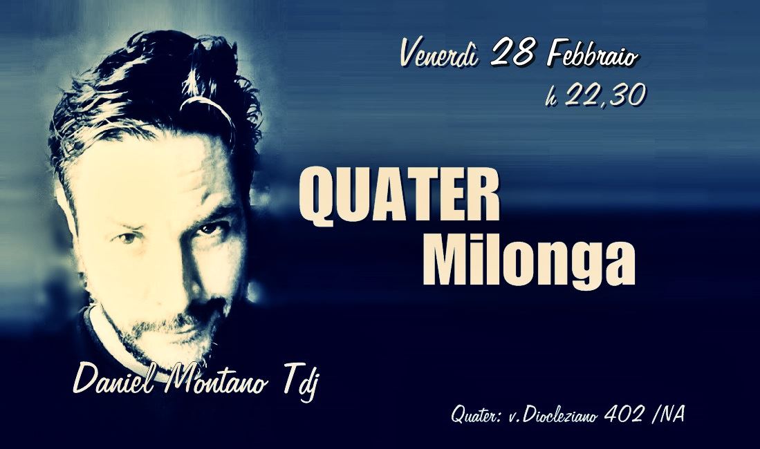 Milonga con Daniel Montano Tdj