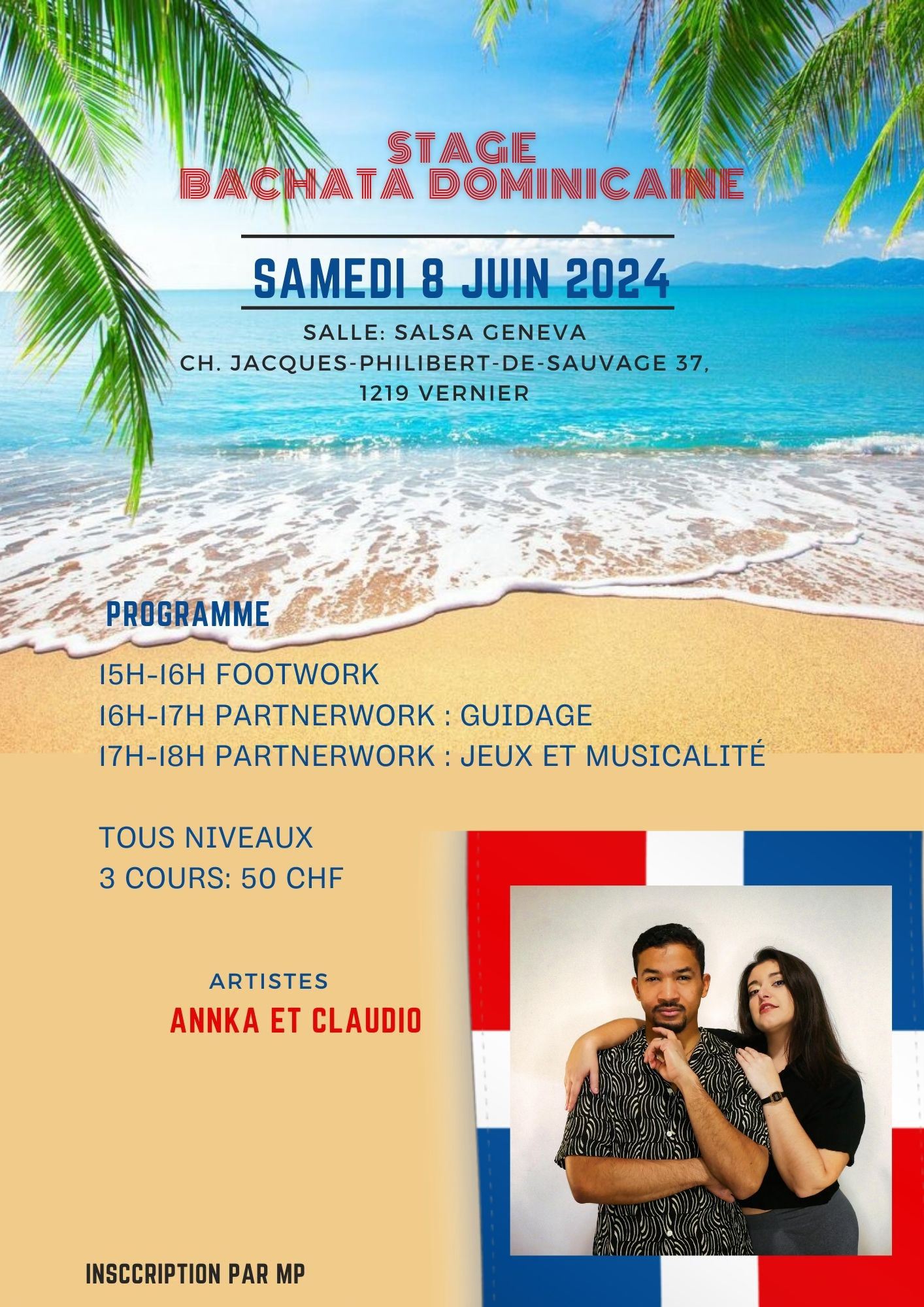 Stage Bachata dominicaine