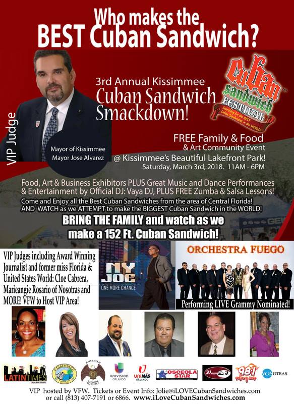 NYJoe LIVE at the 3rd Annual Kissimmee Cuban Sandwich Festival!