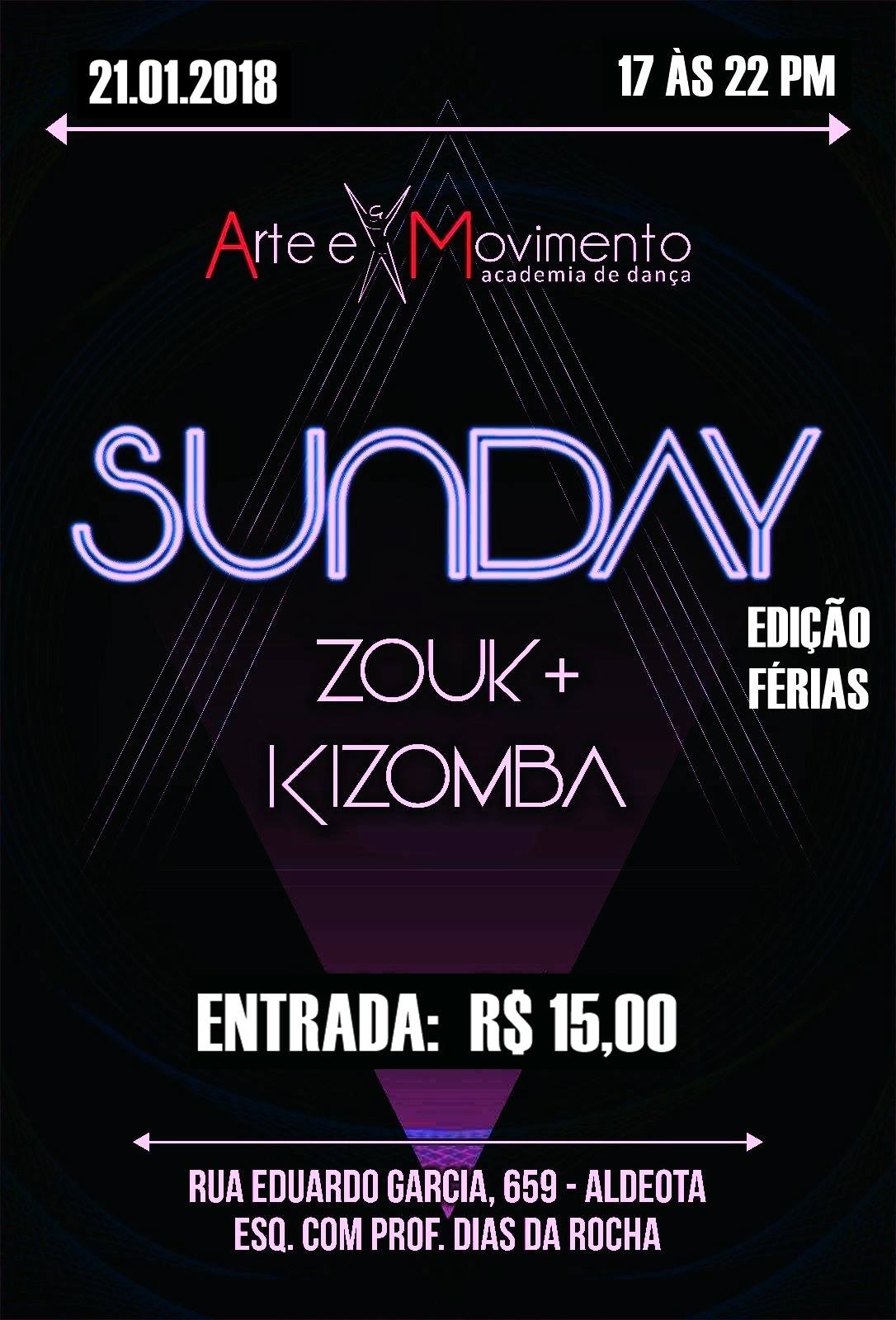 Sunday- Zouk + Kizomba
