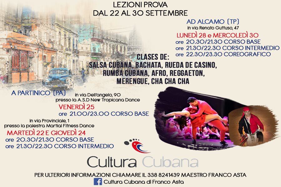 Nuovi Corsi - Cultura Cubana Anno accademico 2020 2021