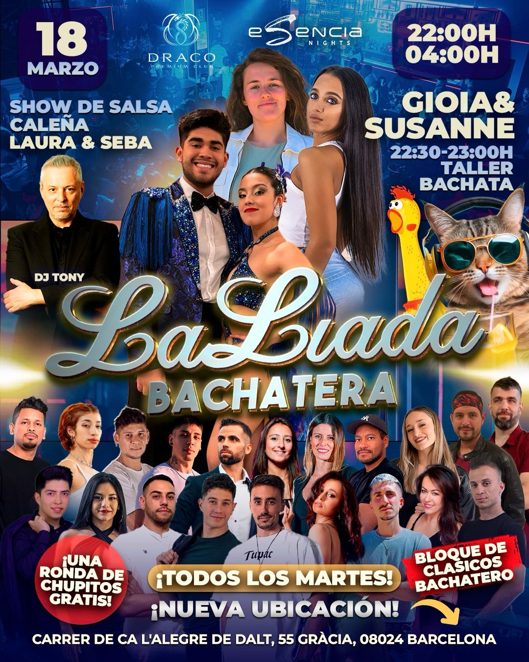 La Liada Bachatera - Fiesta de Bachata y Salsa - By Esencia Nights