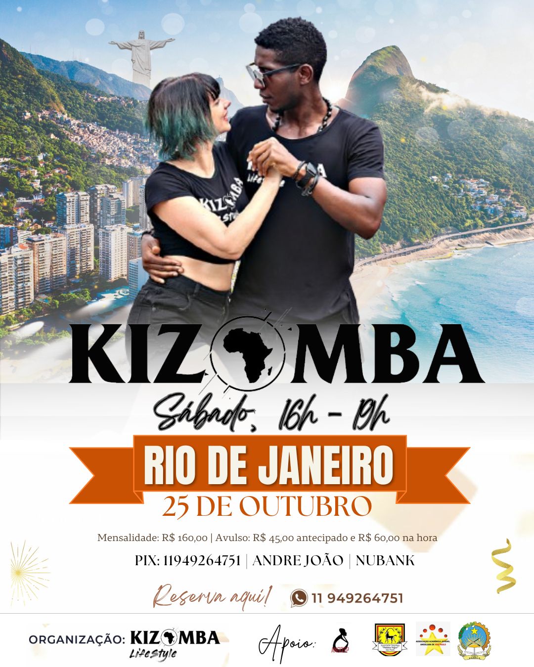 Kizomba Rio de Janeiro Kizomba no Rio Aula de Kizomba