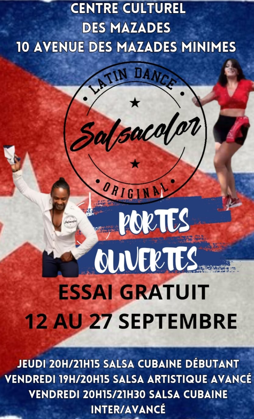 Salsa chorégraphique salsa cubaine Toulouse (niveau intermediaire)