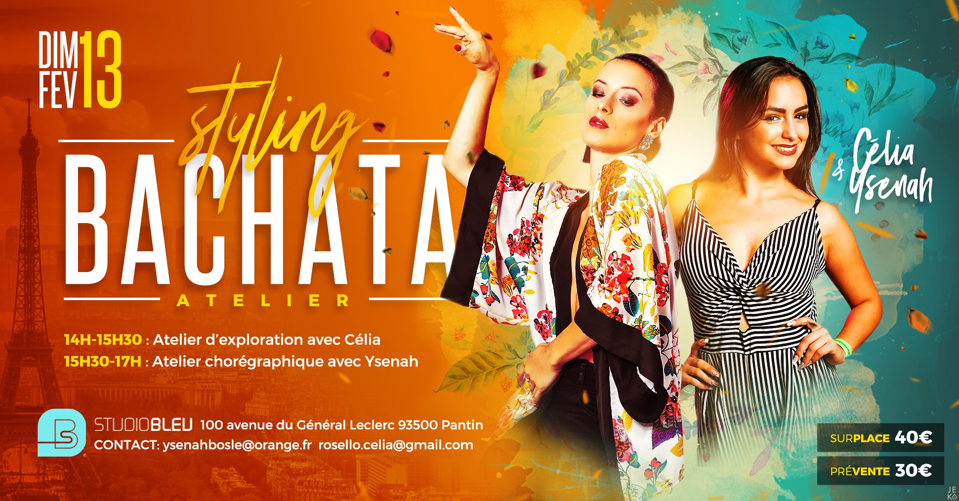 Atelier Styling Bachata ๐๐๐๐ ๐ชรฉ๐๐๐ & ๐๐รฉ๐๐๐