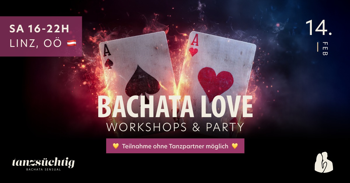 ♥️✨ BACHATA LOVE - Workshops & Party ✨♥️