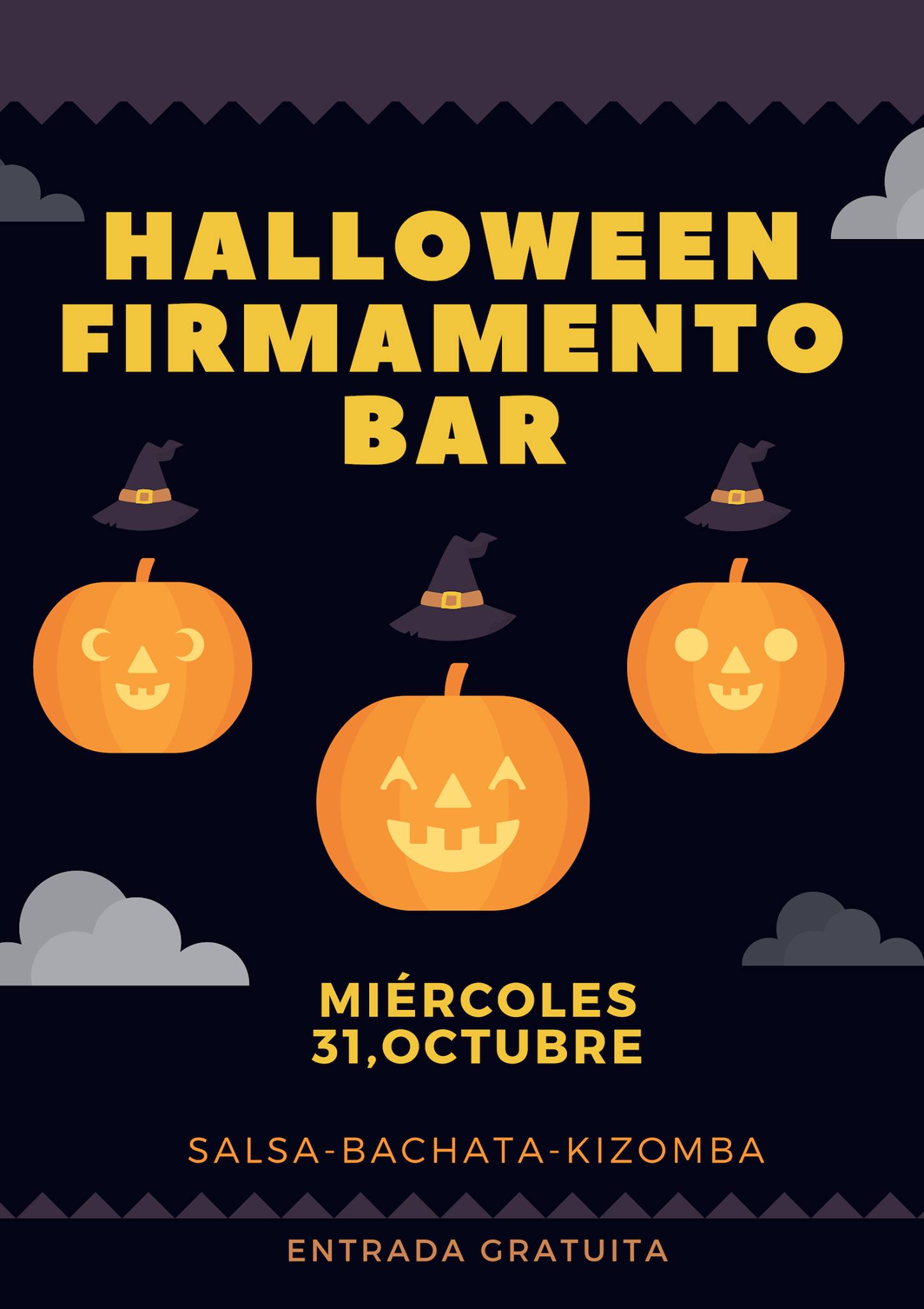 Halloween Firmamento Bar