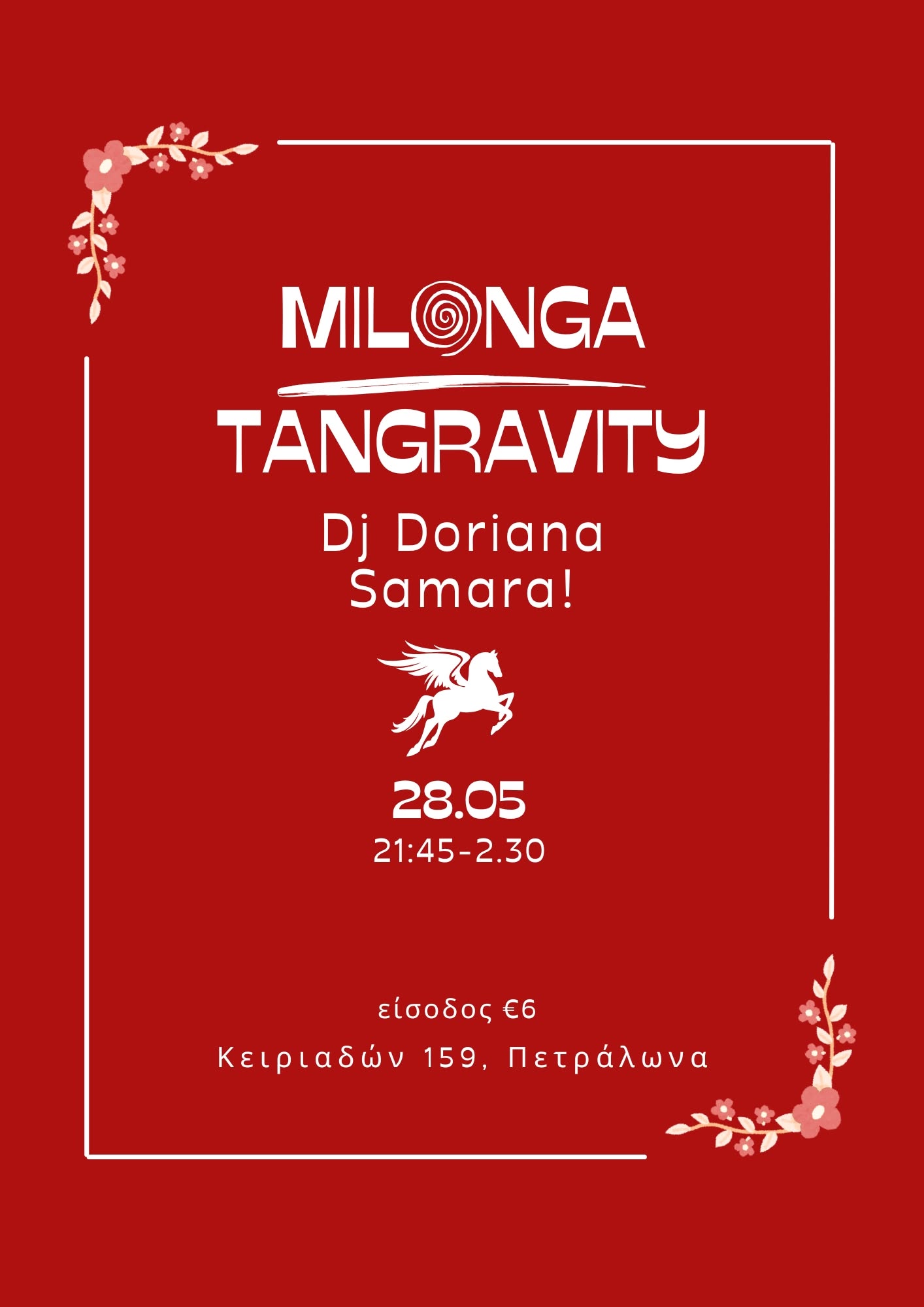 Milonga Tangravity ~ Dj Doriana Samara !!!