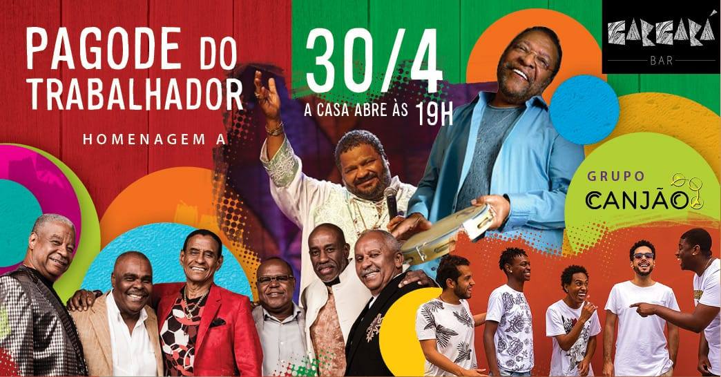 Hoje! Pagode do Trabalhador Véspera de Feriado no Carcará Bar