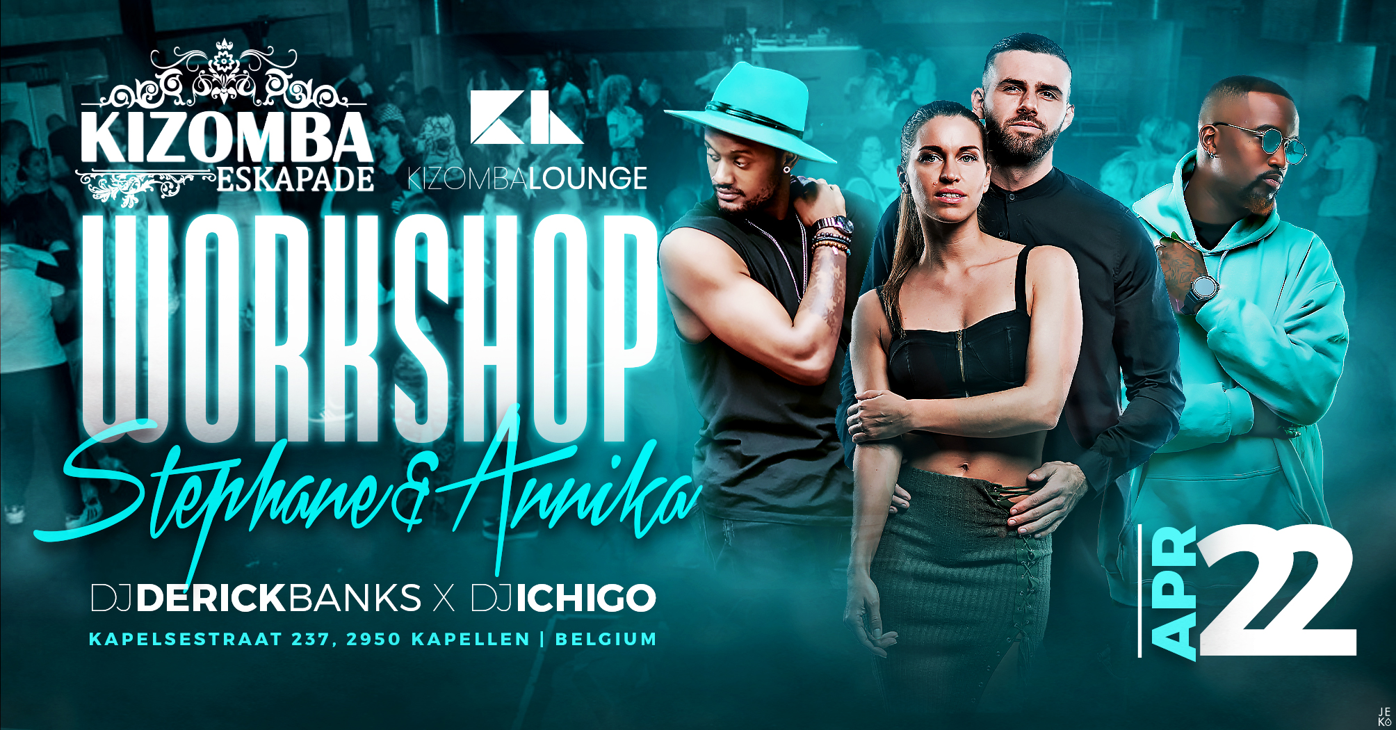 Kizomba Eskapade & Kizomba Lounge - 22 April