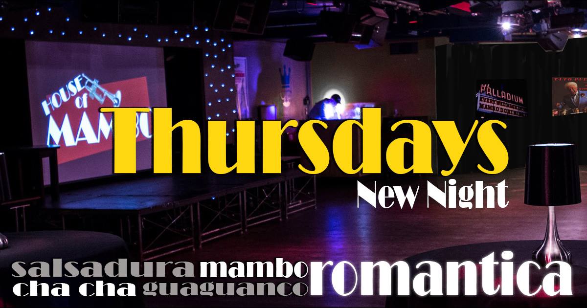 Thursdays Mambo - New Night in Watford