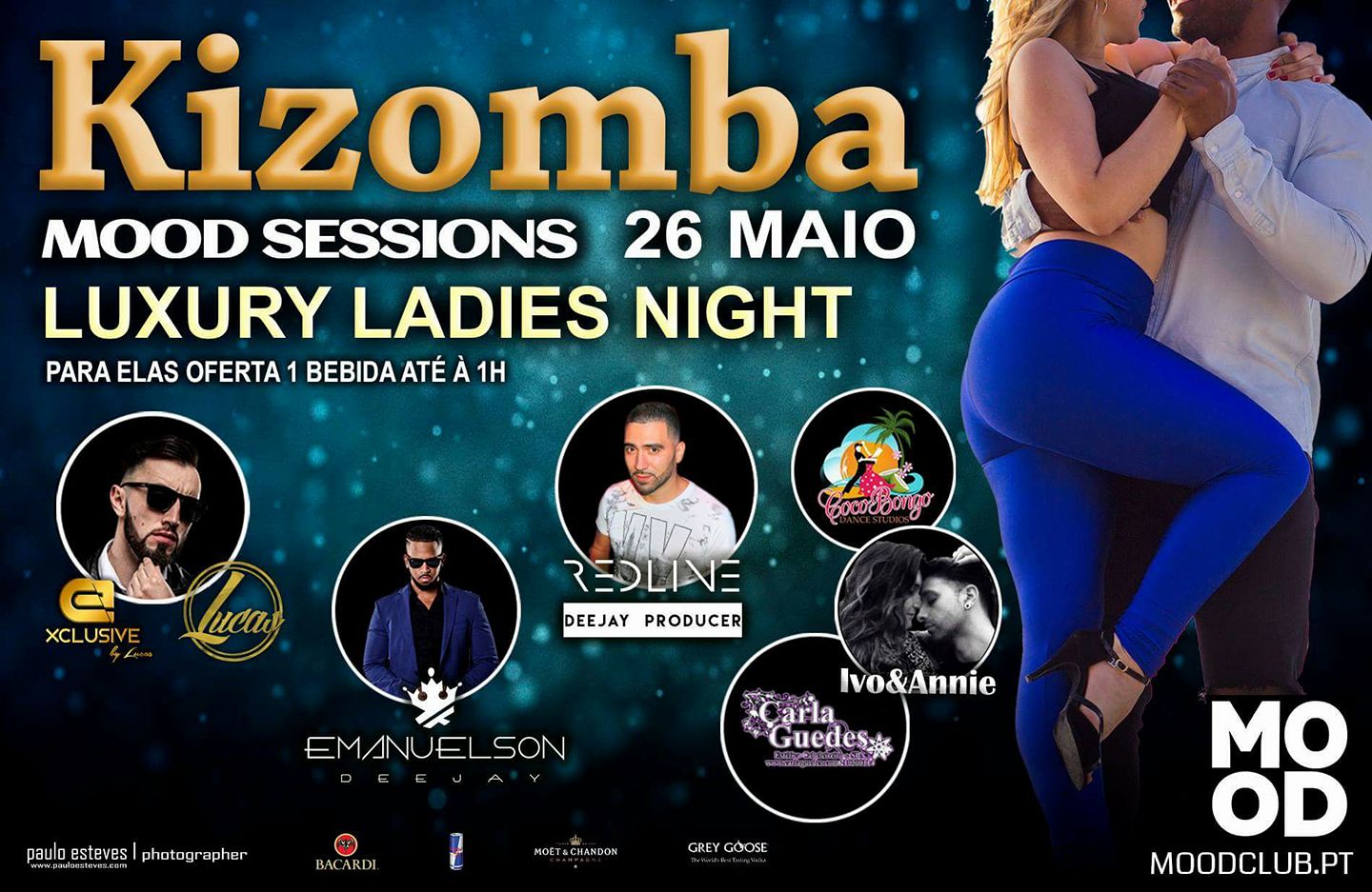 HOJE KIZOMBA MOOD SESSIONS *LUXURY LADIES NIGHT.
