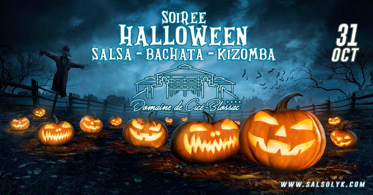 Soirée Halloween Salsa, Bachata, Kizomba à Cicé-Blossac****
