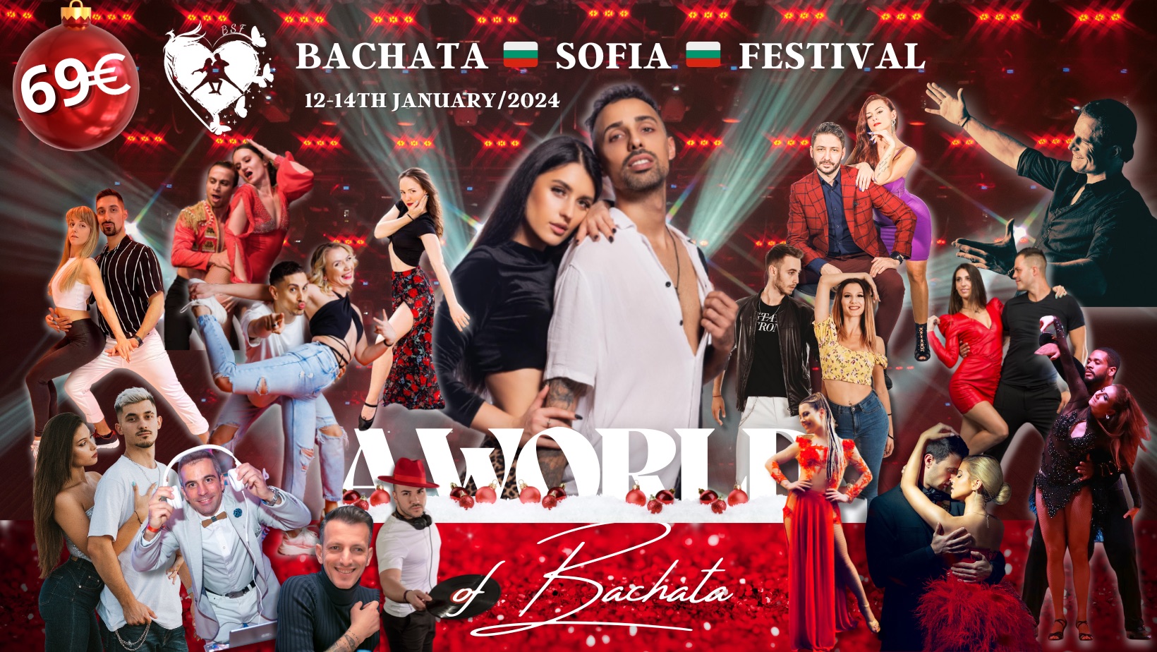 Bachata Sofia Festival 2024: Grand Premier Edition Jan 12-14