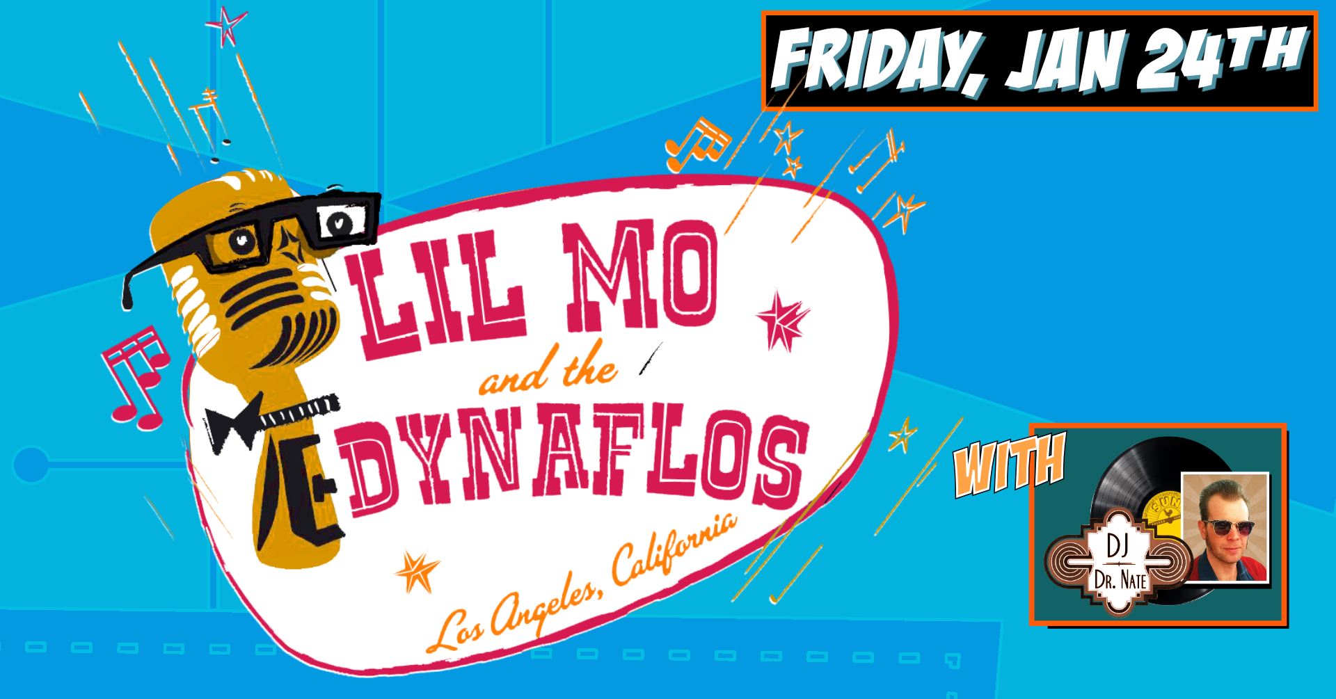 LIL MO & THE DYNAFLOS with DJ DR NATE at The Moose!
