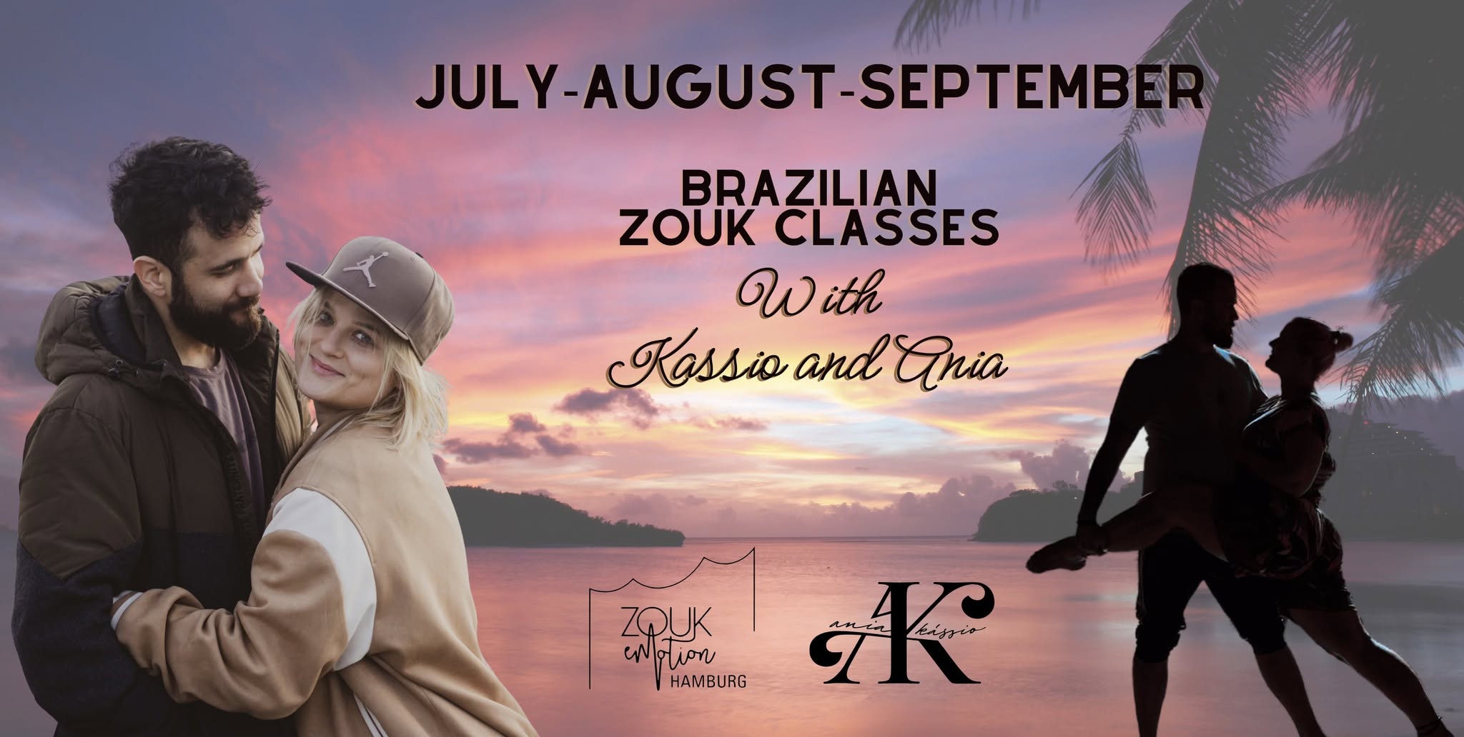 Brazilian Zouk with Ania & Kassio July August September