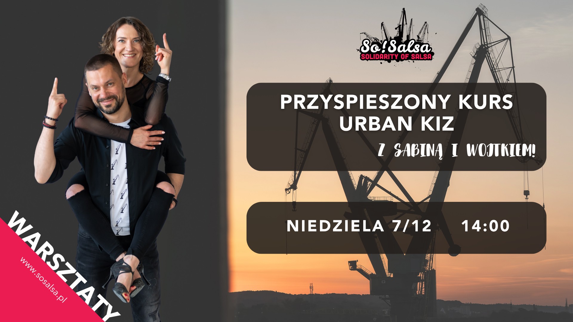 PRZYSPIESZONY KURS URBAN KIZ Z WOJTKIEM I SABINĄ 7 12 2025!