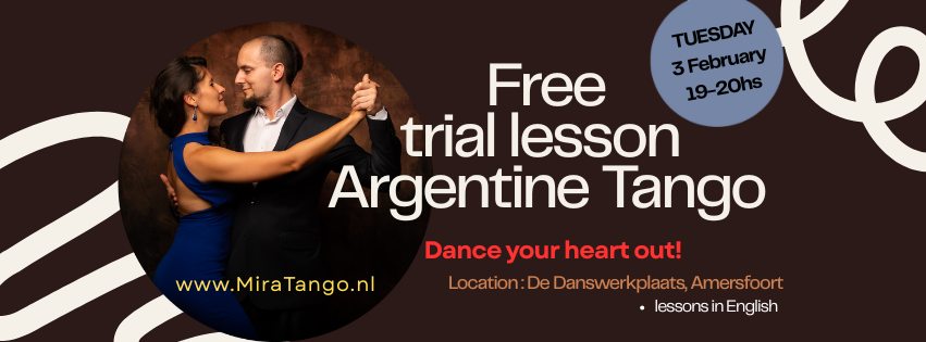 Free trial lesson Argentine Tango ~ Amersfoort