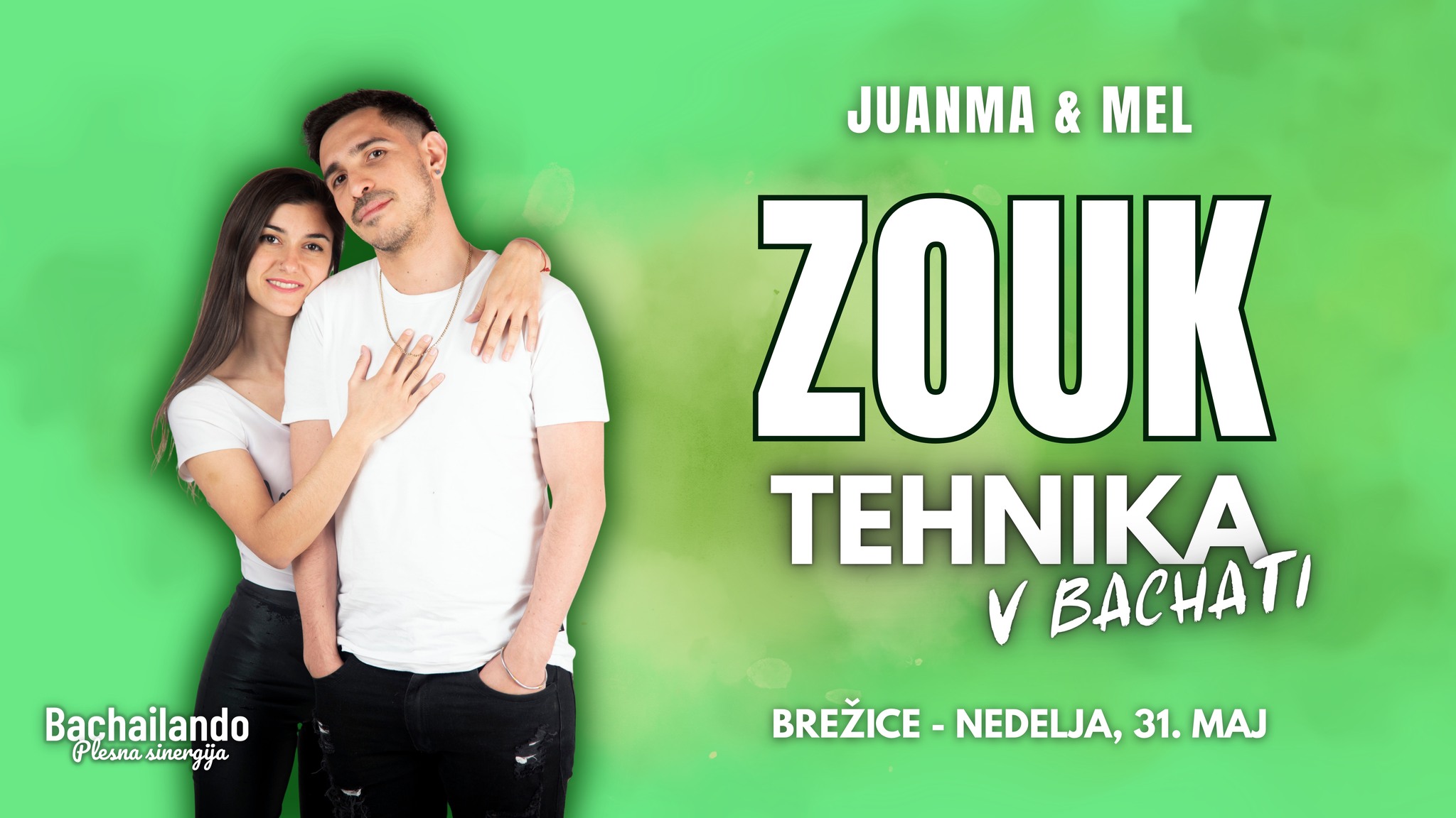 Zouk tehnika v bachati - Juanma & Mel 🇦🇷 31. 5. 2026