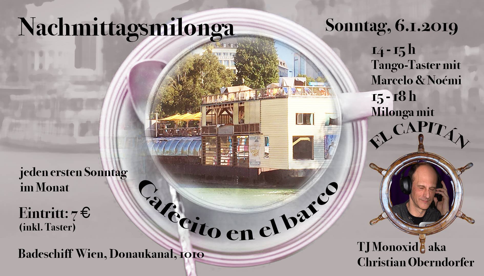 Milonga: Cafecito en el barco
