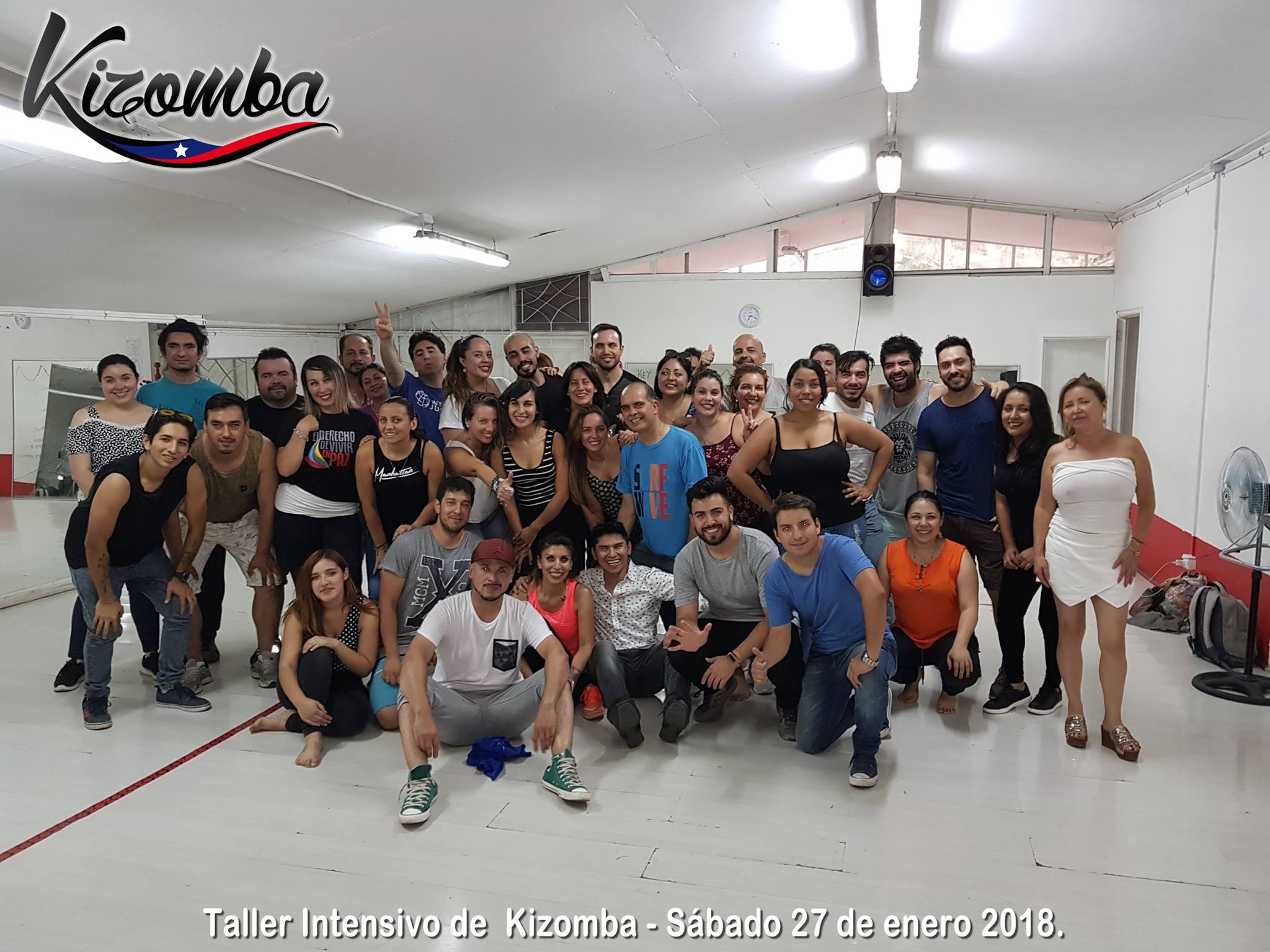 Taller de Kizomba Versión Navidad en Academia Kizomba Chile