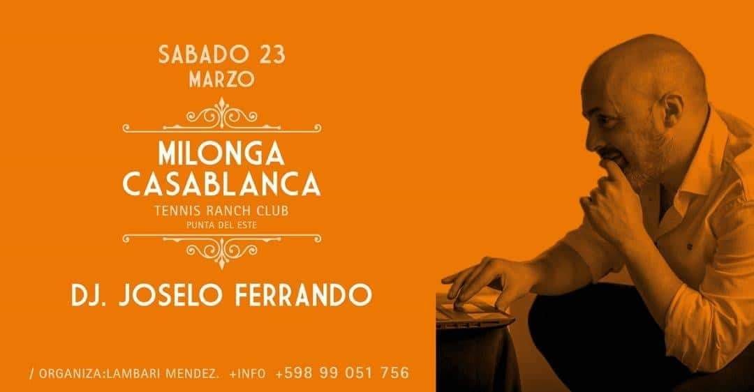 Milonga CASABLANCA en TENNIS RANCH