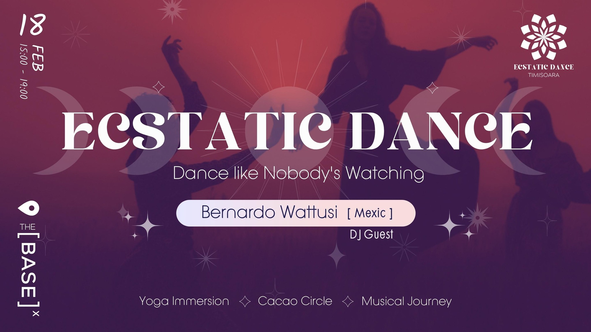 Ecstatic Dance ꐕ DJ Guest: Bernardo Wattusi