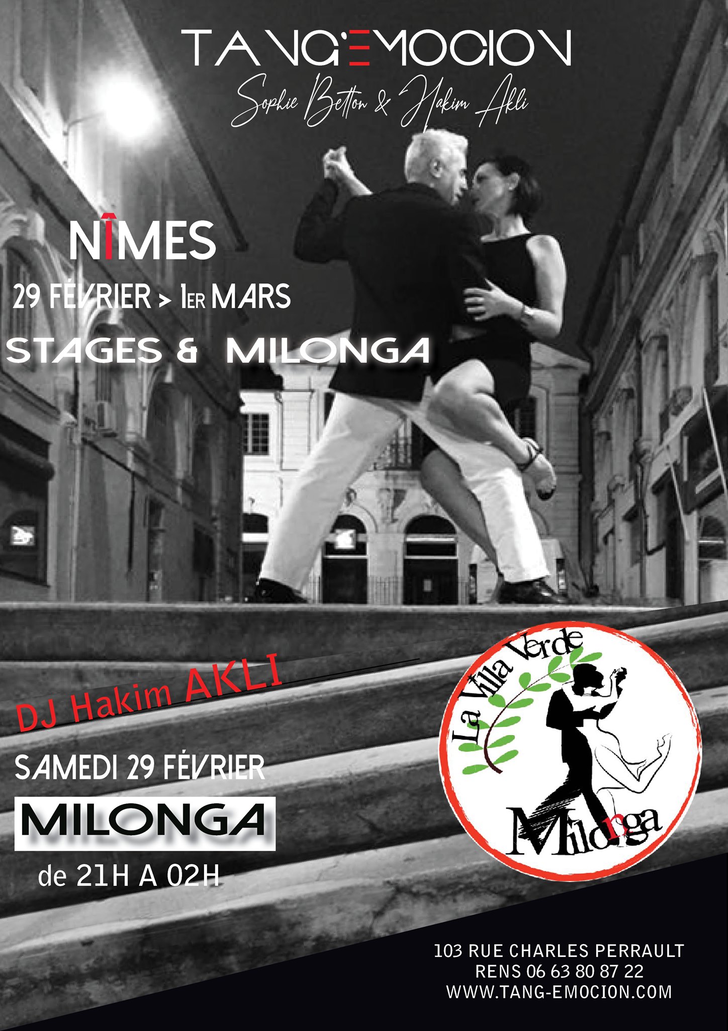 ★ Milonga Villa Verde ★ Stage Tango ★