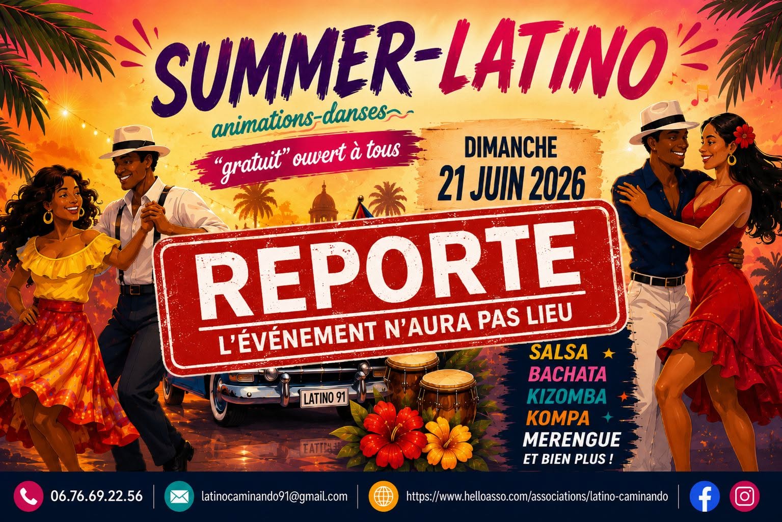 FETE DE LA MUSIQUE "SUMMER LATINO" ☀️🌻