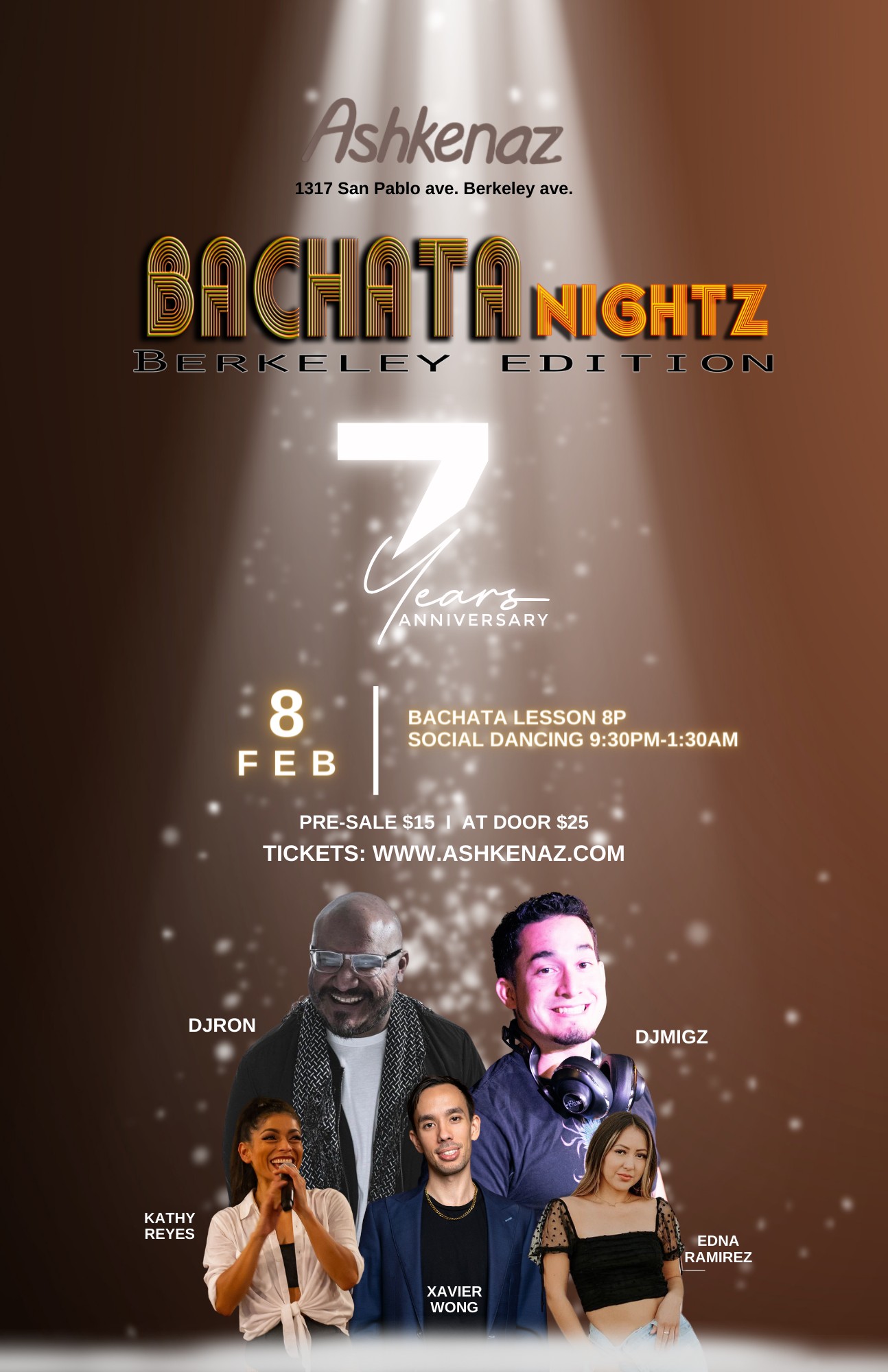 BACHATANightz Berkeley - 7 year anniversary!!!!