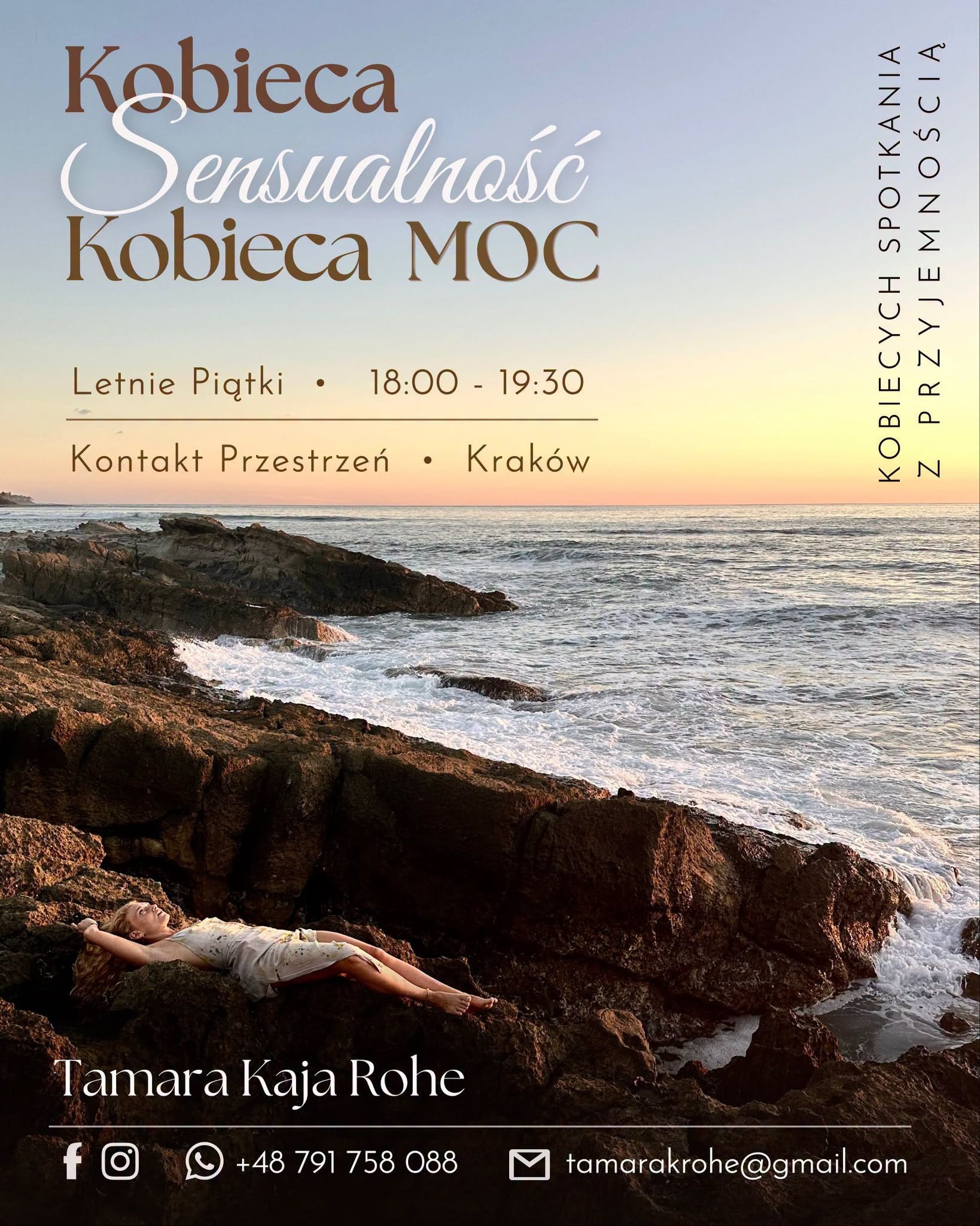 Kobieca Sensualność, Kobieca Moc - cykl kobiecych spotkań z przyjemnością