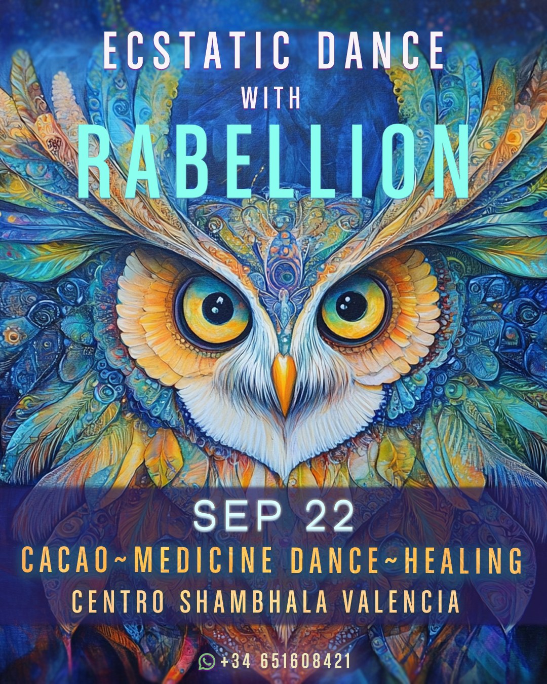 Cacao, Ecstatic Dance ( SanaDanza) & Baño Sonoro con Rabellion
