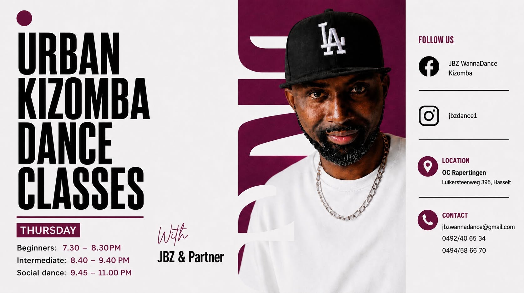 Urban Kizomba Thursdays Hasselt