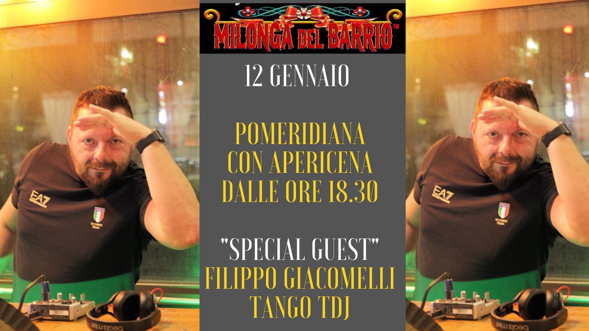 Sogno o son desto? Giacomelli in consolle? yeeessss!