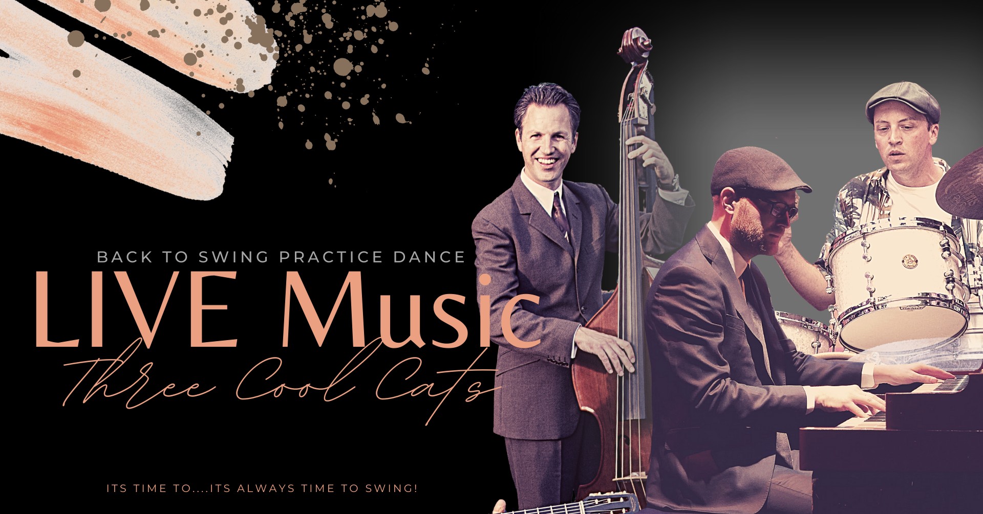Back to swing - Lindy Hop Drop-in classes & LIVE music Thee Cool Cats