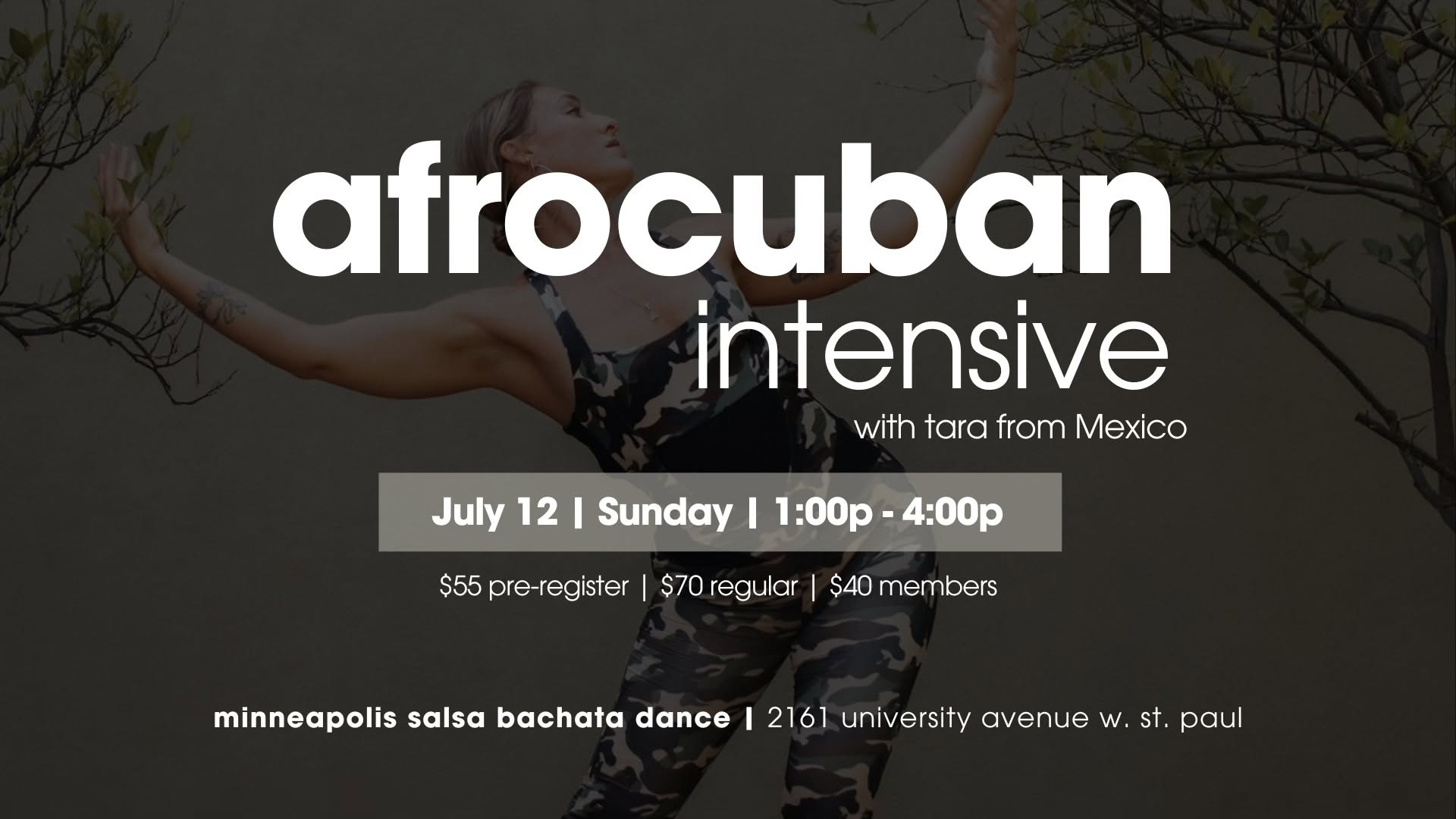AFROCUBAN INTENSIVE TARA